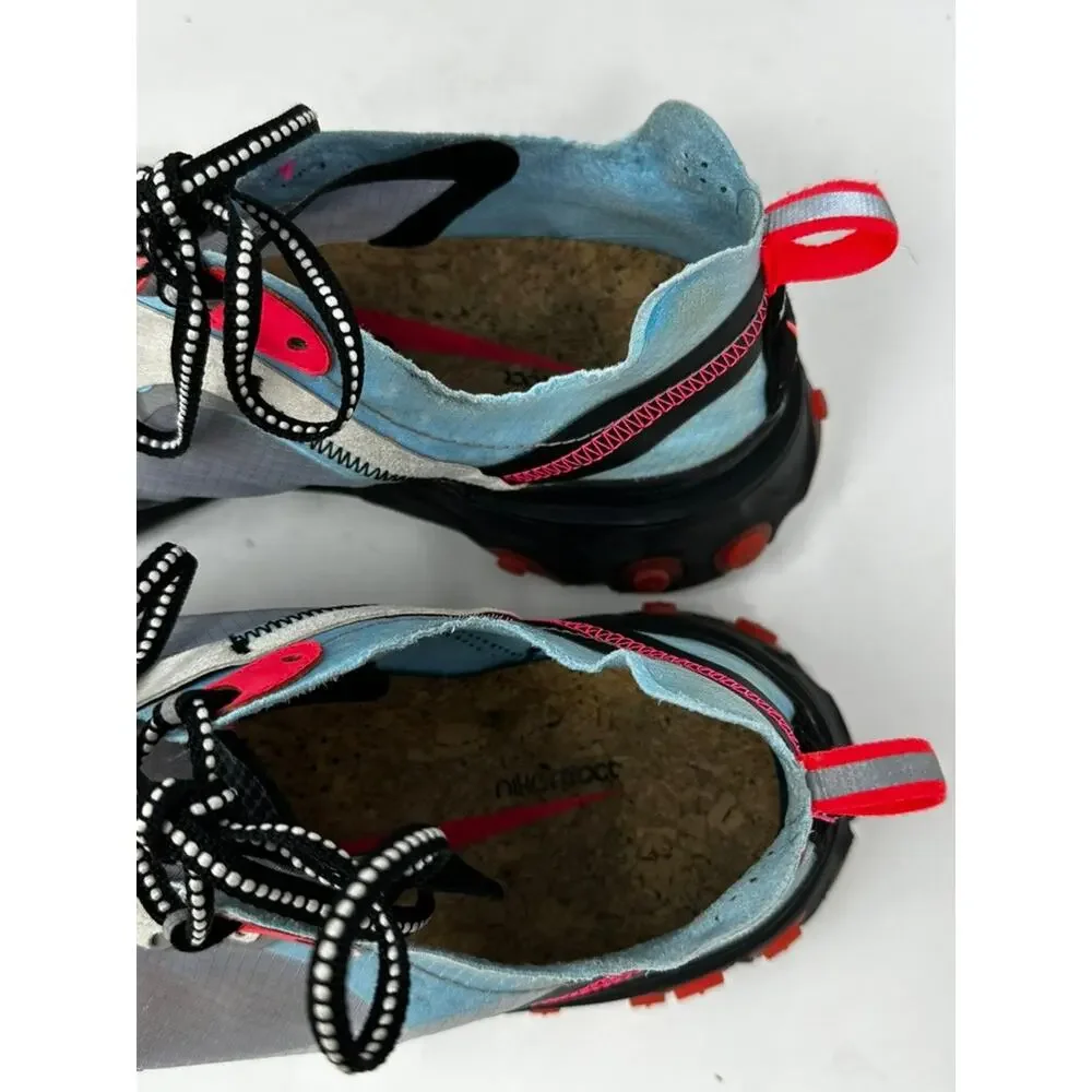 Nike React Element 87 'Solar Red' Men's 10.5 Translucent Cork Insole Sporty EUC